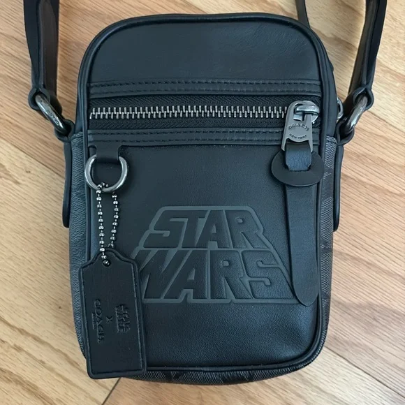 Star Wars X Coach Terrain Crossbody bag Signature Canvas With Motif black - Picture 2 of 14